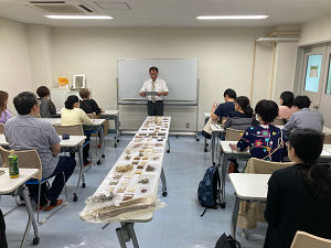 薬用植物園実習の様子その1